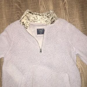 Abercrombie & Fitch Sherpa Pullover